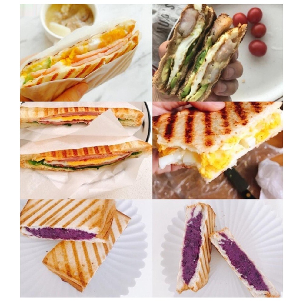 Aluminum Alloy Sandwich Pan No - Breakfast Sandwich Press review and price