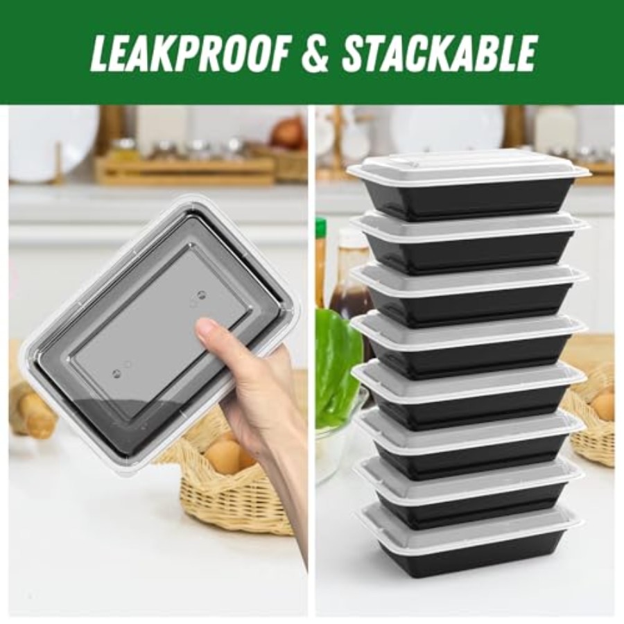 50 Pack 100-Piece 32 oz Meal P - Meal Prep Easy review and price