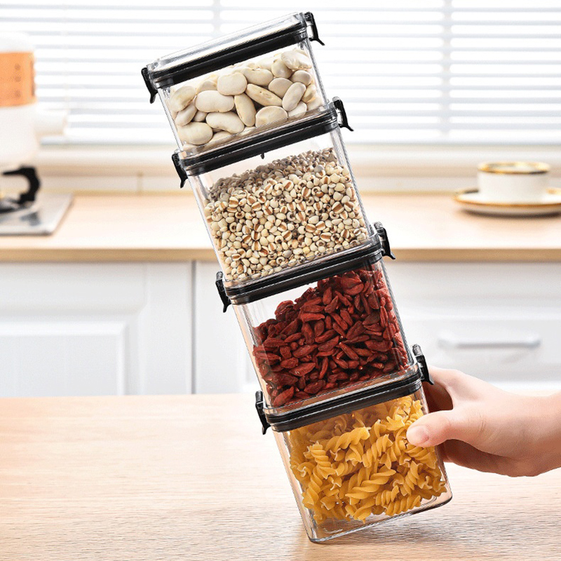 Sealed Jars Kitchen Grain Stor - Meal Prep Kit review and price