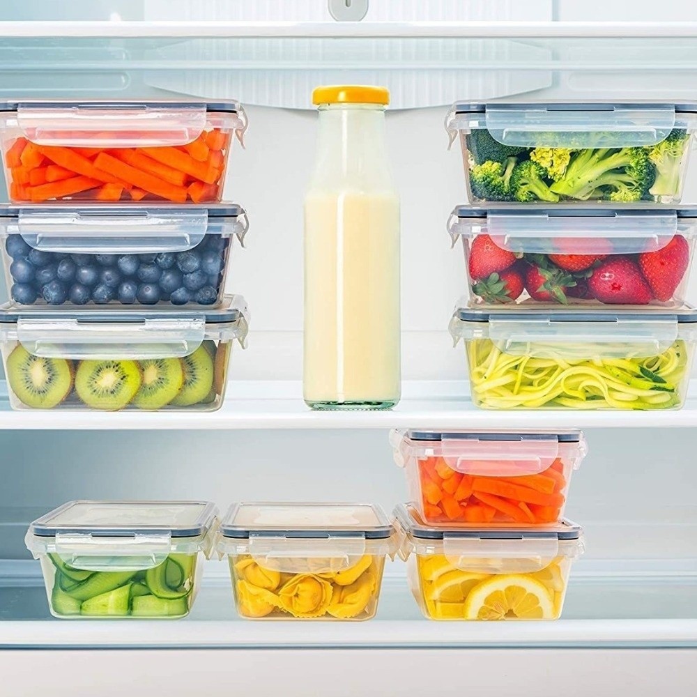 Transparent Airtight Food Cont - Meal Prep Kit review and price