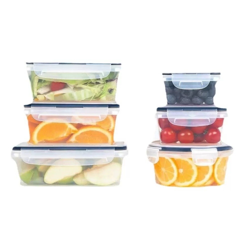 Transparent Airtight Food Cont - Meal Prep Kit review and price