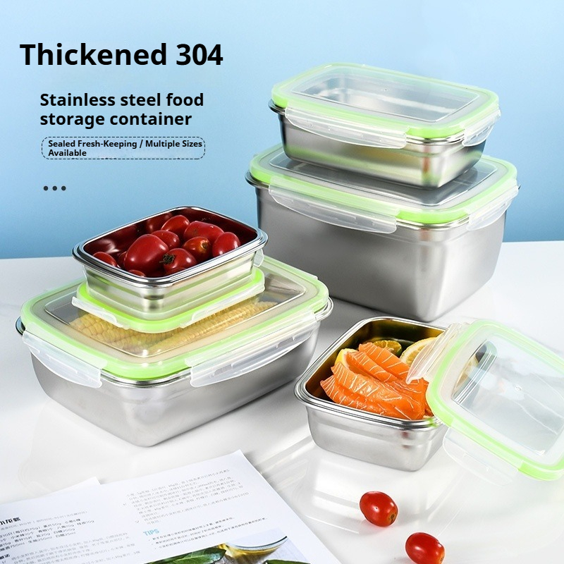 304 Stainless Steel Lunch Box  - Stainless Bento Box review and price