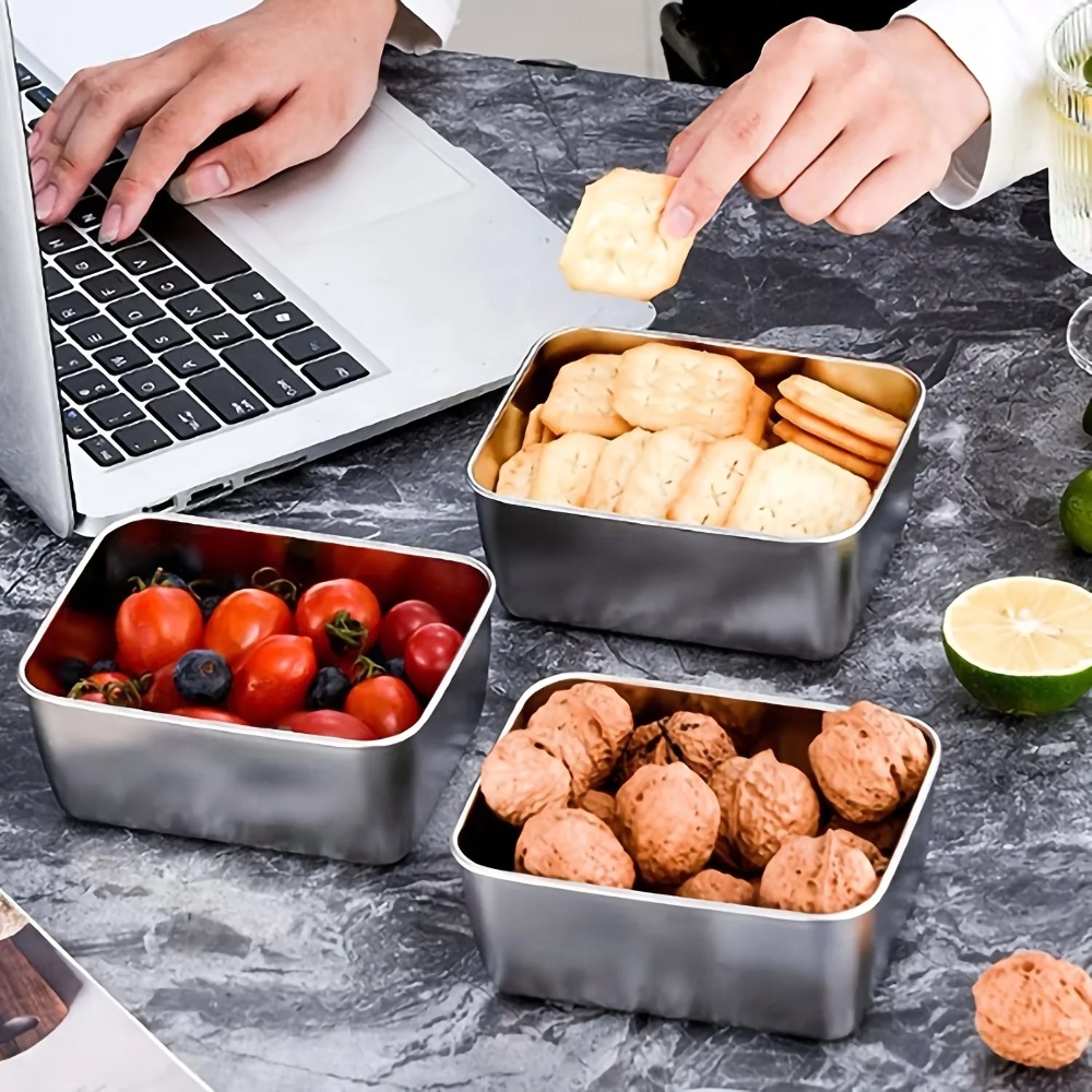 6Pcs Stainless Steel Food Cont - Meal Prep Kit review and price