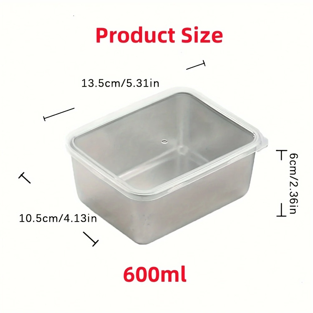 6Pcs Stainless Steel Food Cont - Meal Prep Kit review and price