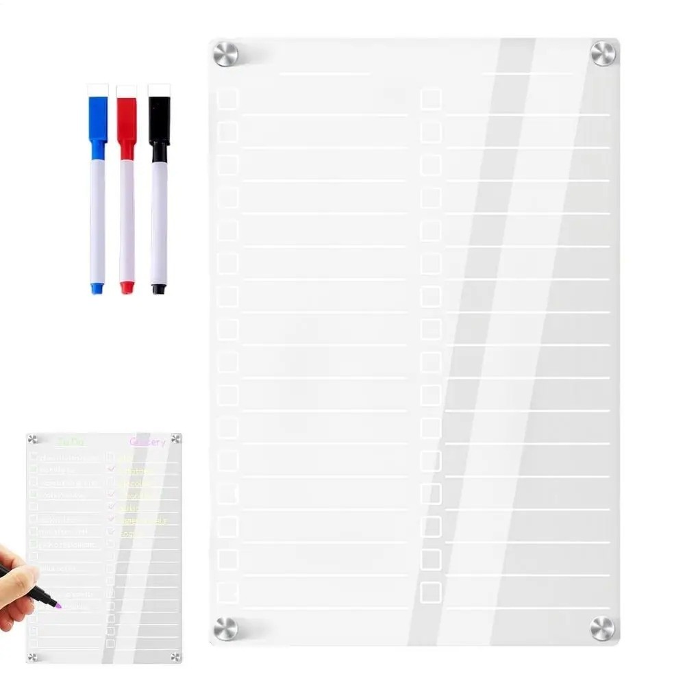 Reusable Fridge Weekly Calenda - Meal Prep Weekly review and price