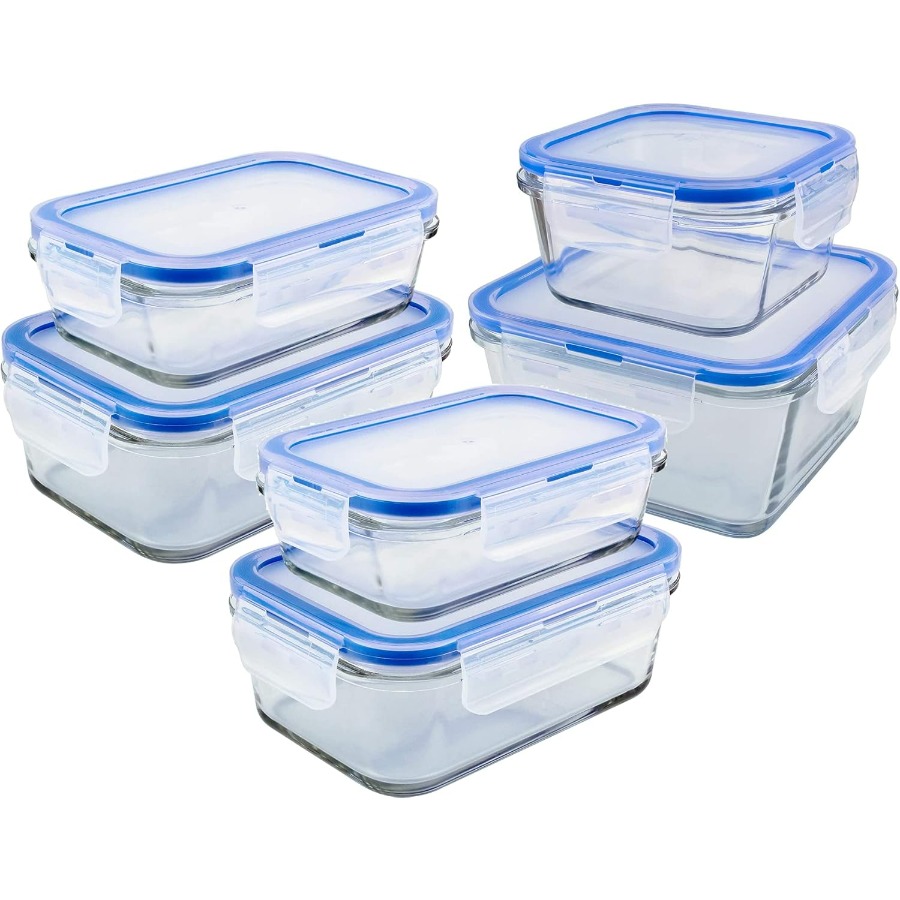 Glass Containers BPA-Free Lock - Meal Prep Freezer review and price