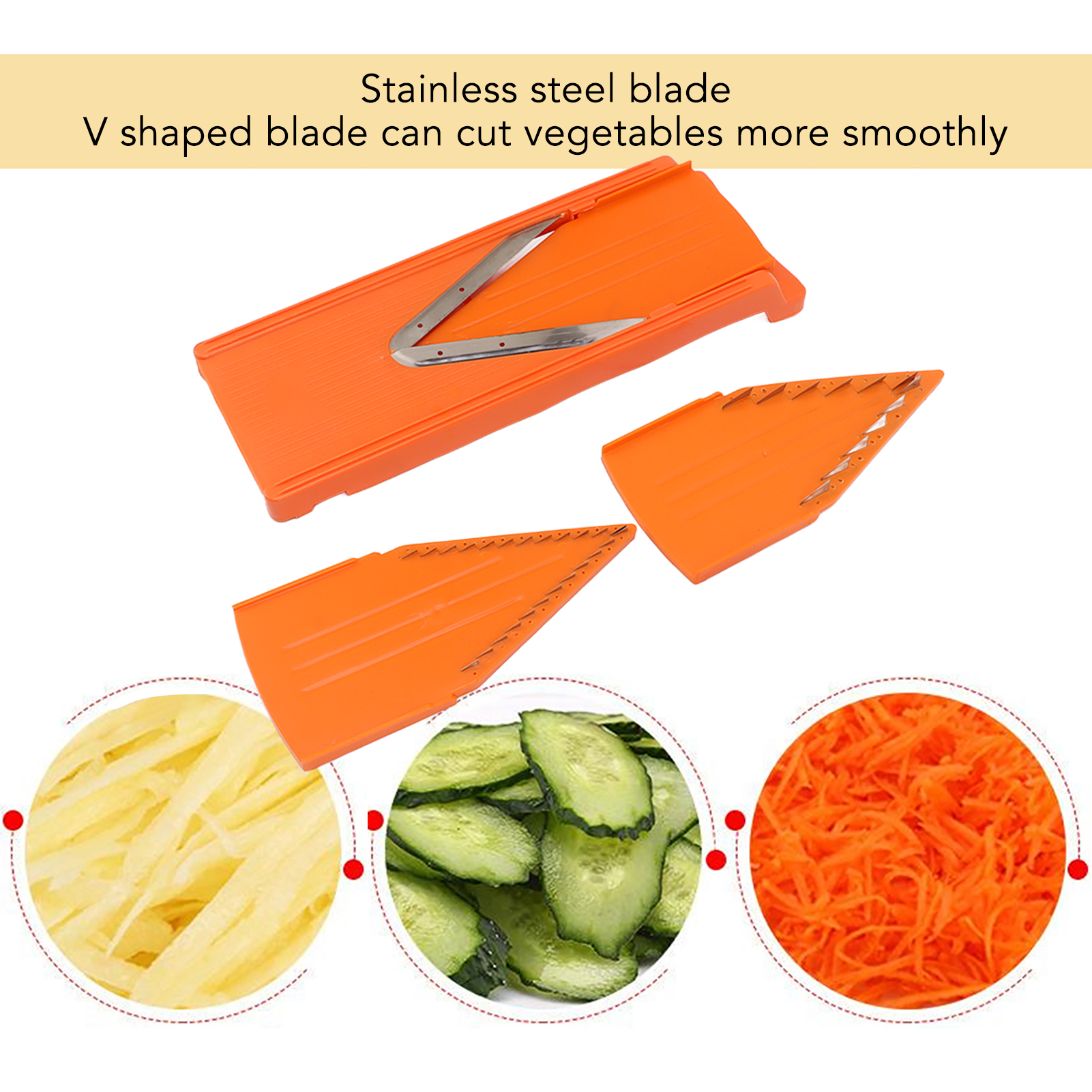 V Blade Mandoline Cutter Veget - Mandoline Slicer Guard review and price