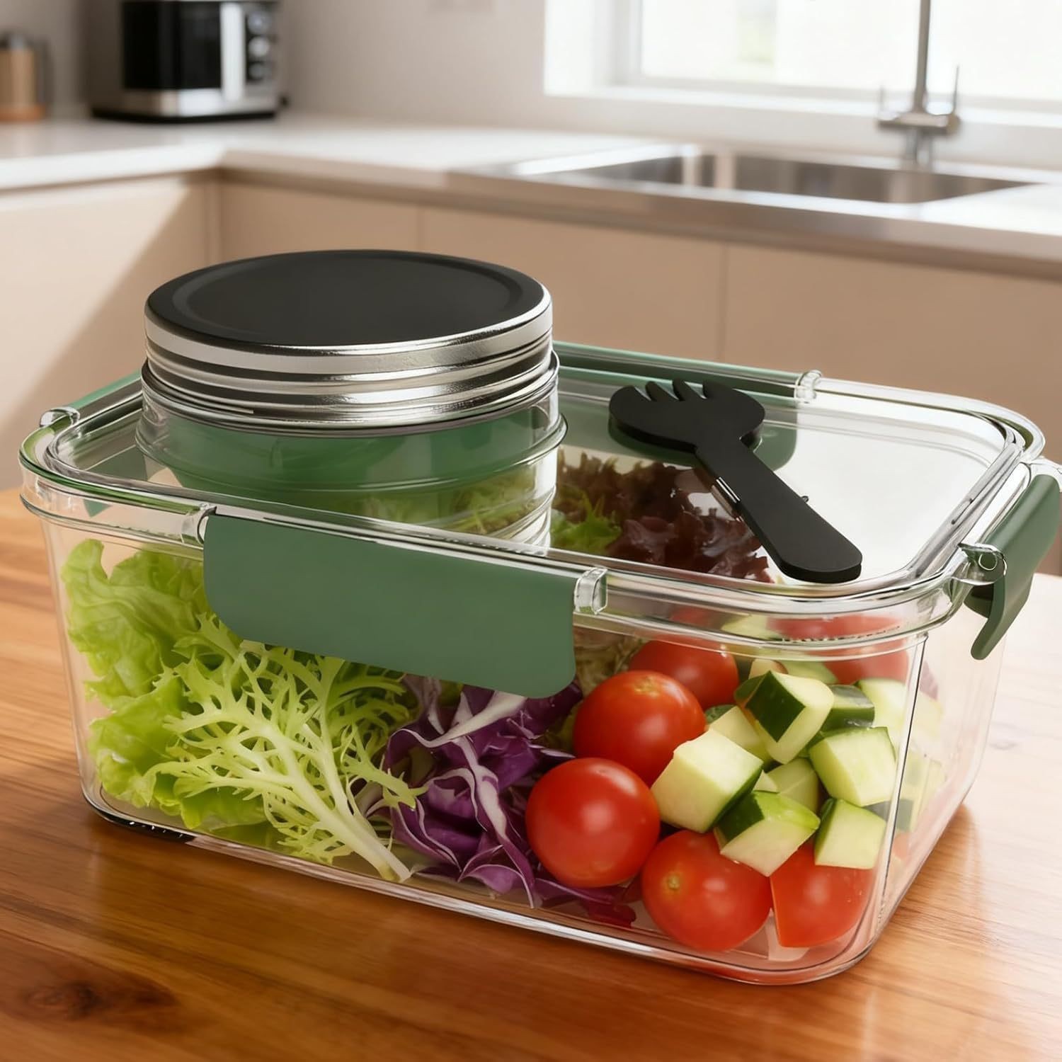 Solar Pod Jar Food Storage Con - Meal Prep Jars With Lids review and price