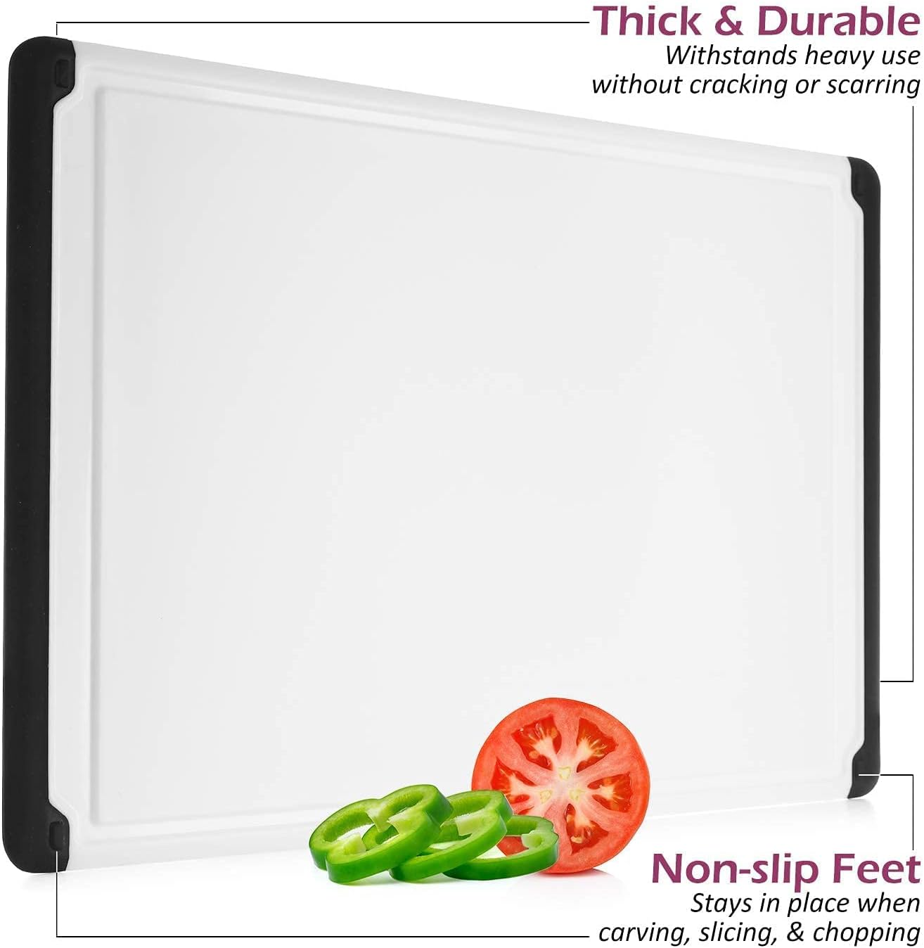 Extra Large Plastic Cutting Bo - Meal Prep Juice review and price