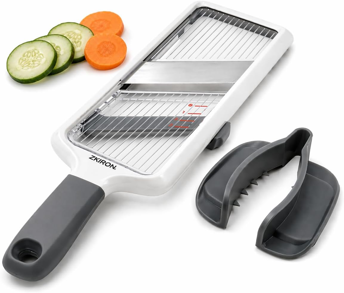 Adjustable Mandoline Slicer –  - Mandoline Slicer Guard review and price