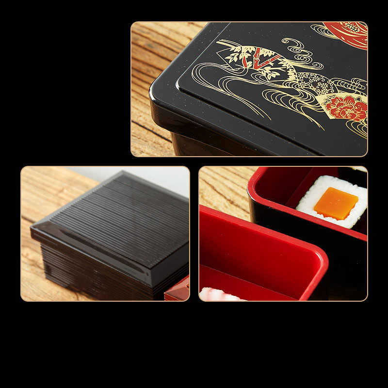 Japanese Lunch Box Sushi Box F - Meal Prep Oatmeal review and price