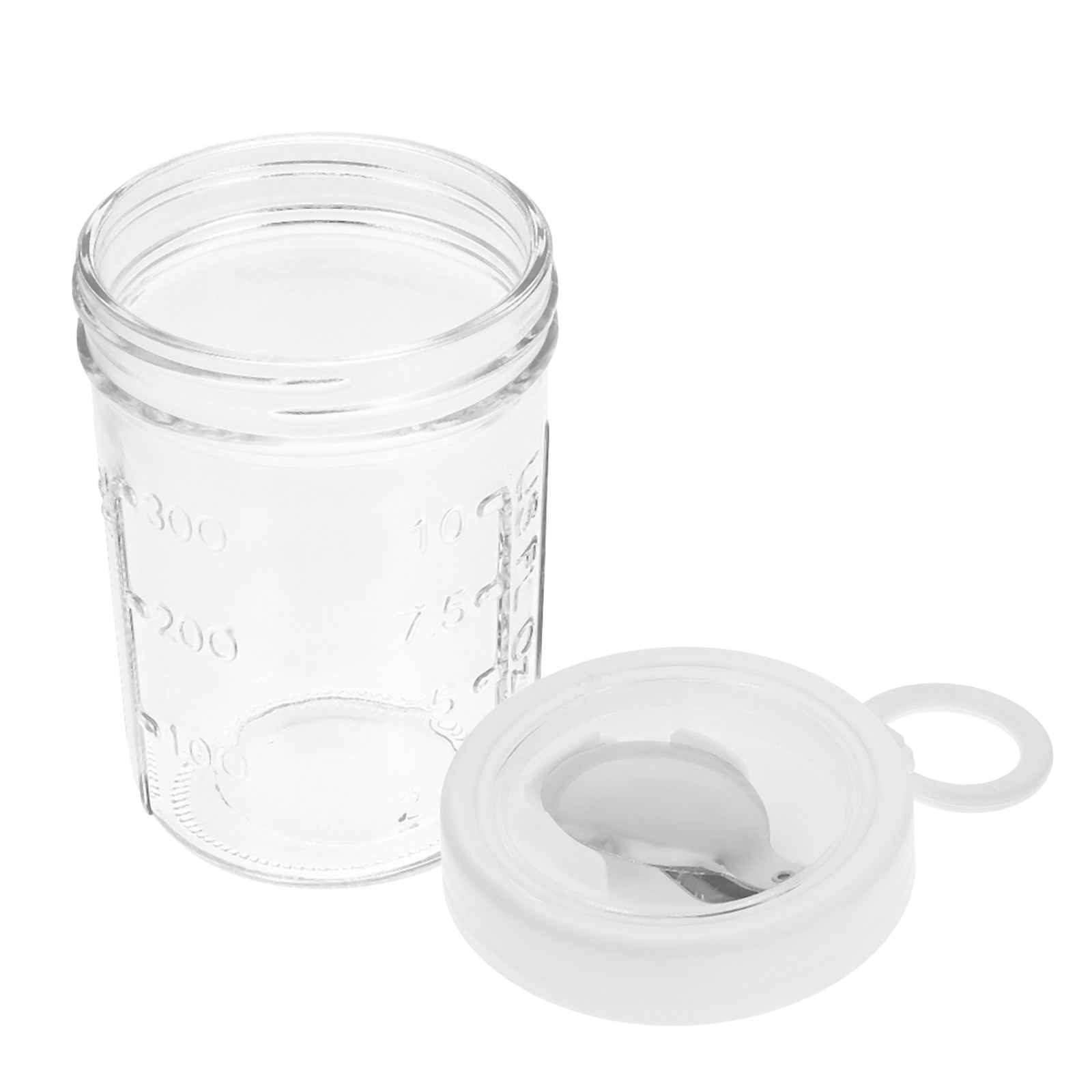 Glass Oatmeal Jar Container 35 - Meal Prep Jars With Lids review and price