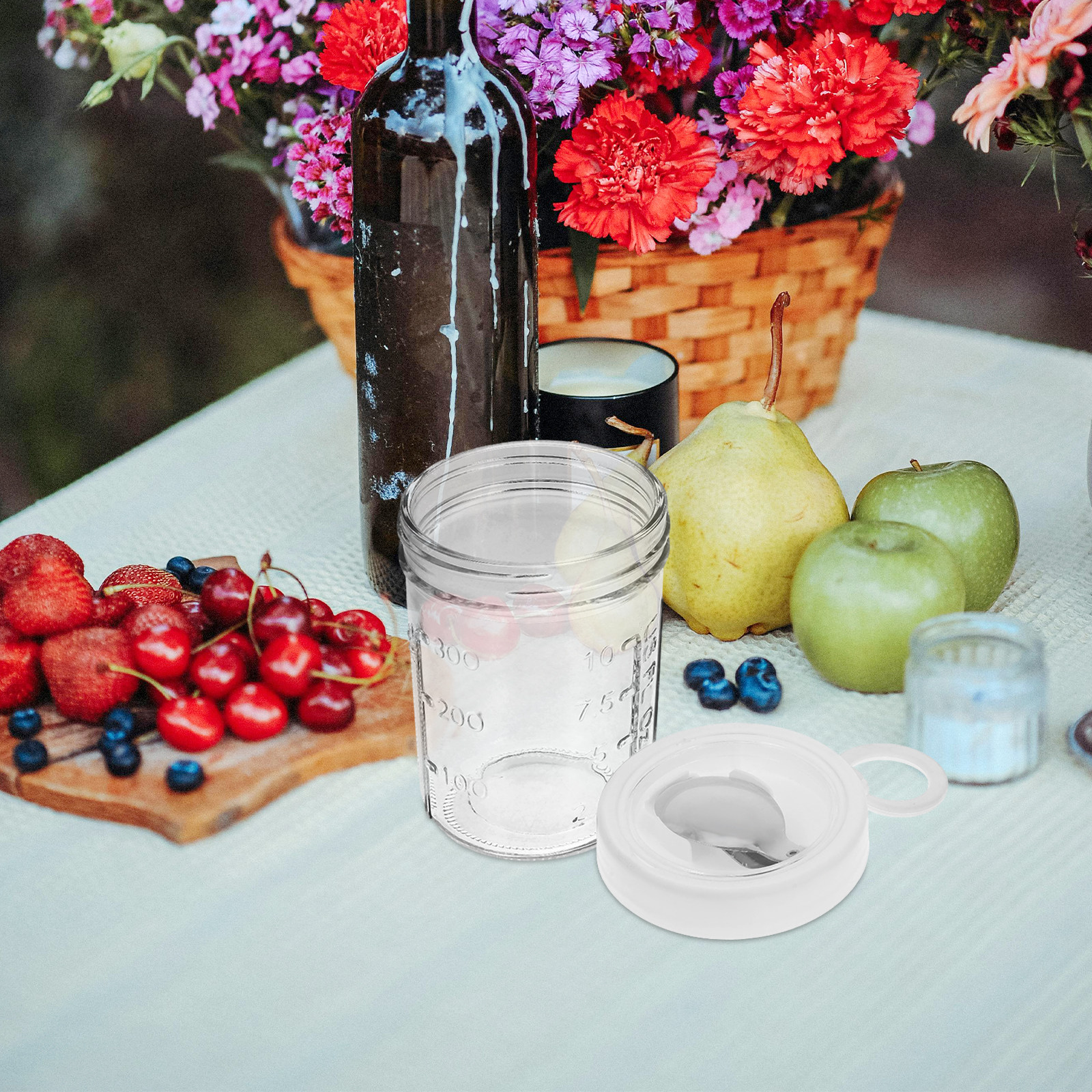 Glass Oatmeal Jar Container 35 - Meal Prep Jars With Lids review and price