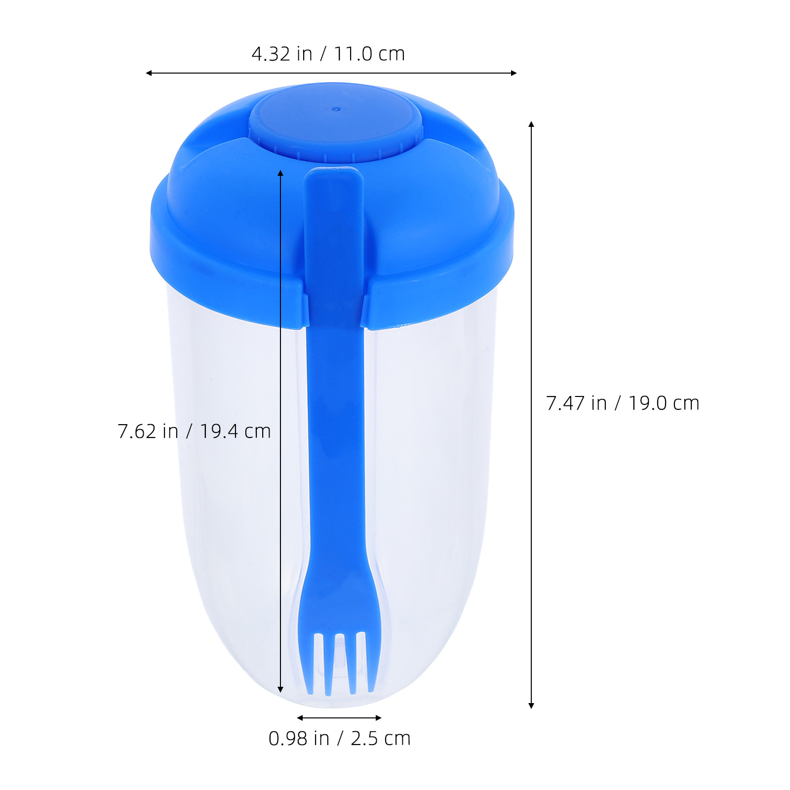 Portable Salad Shaker Cup Maso - Meal Prep Jars With Lids review and price