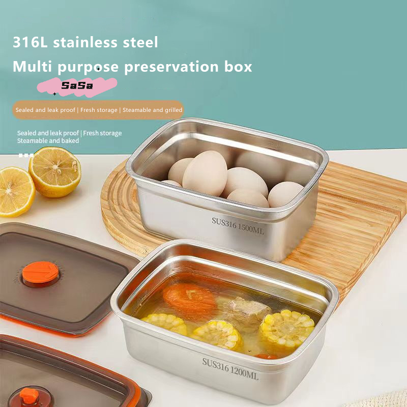 316 Stainless Steel Leak-proof - Stainless Bento Box review and price